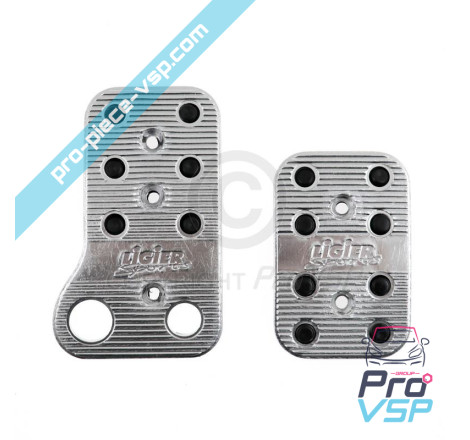 Kit de pedal de aço inoxidável