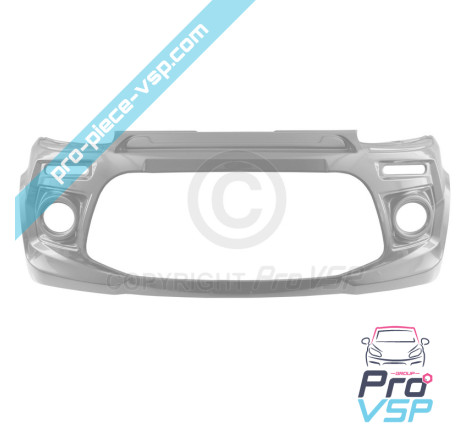 Original front bumper (mineral gray)