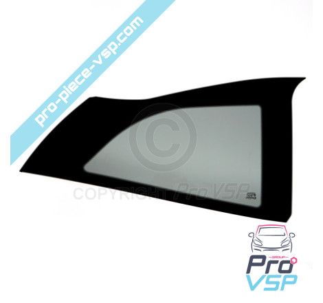 Right-mounted glass