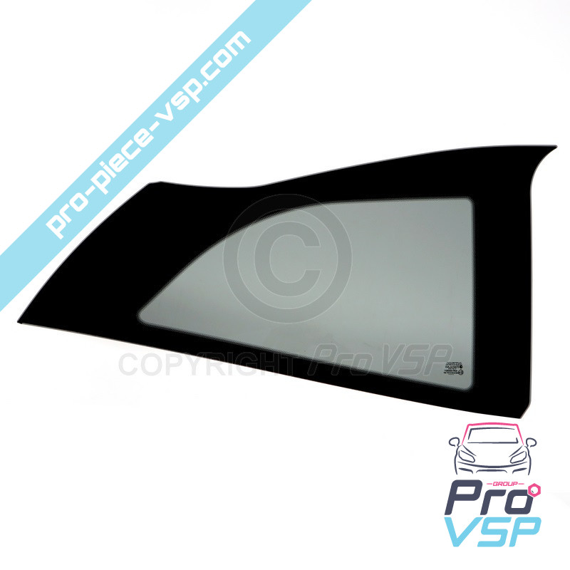 Right-mounted glass