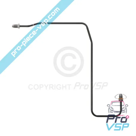 Origem da mangueira de freio traseira para Citroën Ami / Opel Rocks-E / Fiat Topolino