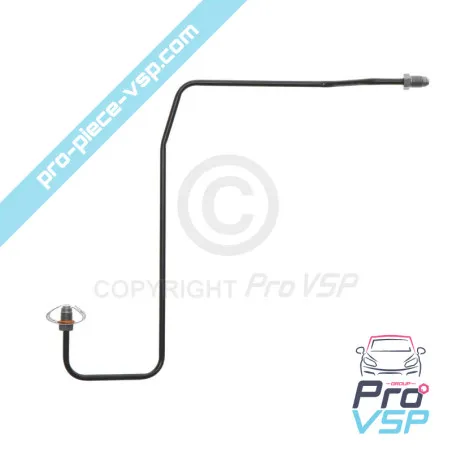 Origem da mangueira de freio traseira para Citroën Ami / Opel Rocks-E / Fiat Topolino