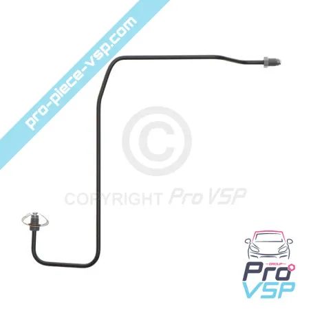Tuyau de frein arrière gauche origine pour Citroën Ami / Opel Rocks-E / Fiat Topolino