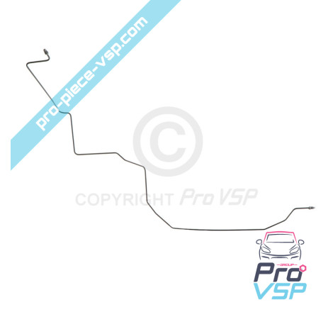 Tuyau de frein central origine pour Citroën Ami / Opel Rocks-E / Fiat Topolino / Partie avant