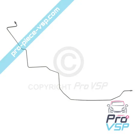 Origem de mangueira de freio central para Citroën Ami / Opel Rocks-E / Fiat Topolino / Parte frontal