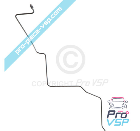 Tuyau de frein central origine pour Citroën Ami / Opel Rocks-E / Fiat Topolino / Partie avant
