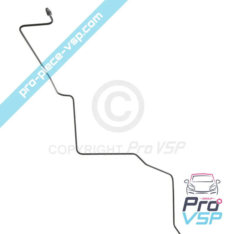 Origem de mangueira de freio central para Citroën Ami / Opel Rocks-E / Fiat Topolino / Parte frontal