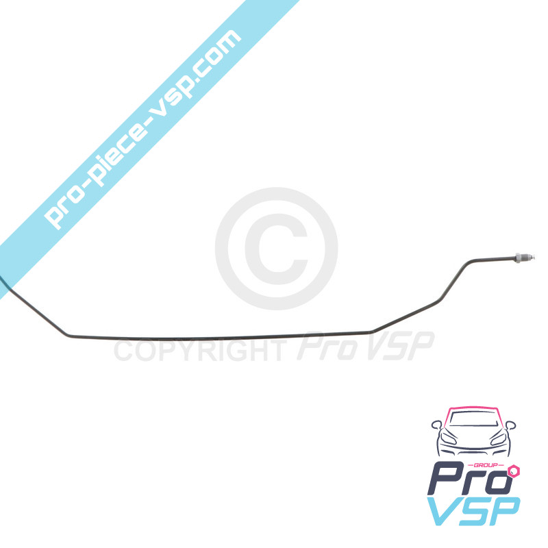 Central brake pipe
