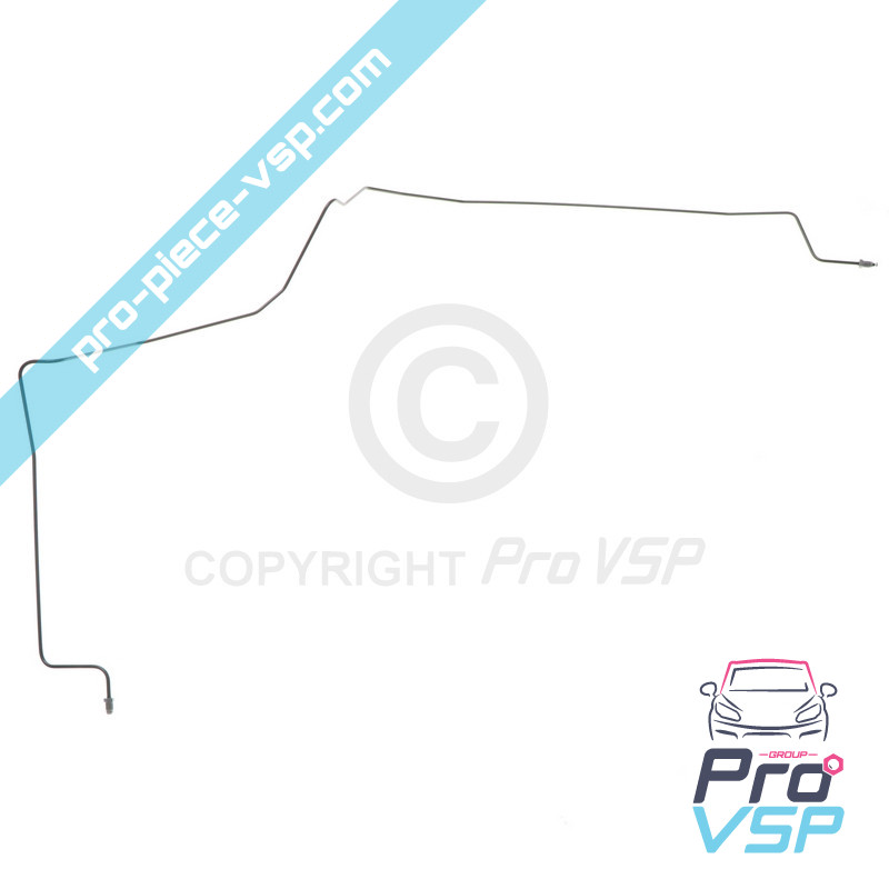 Central brake pipe