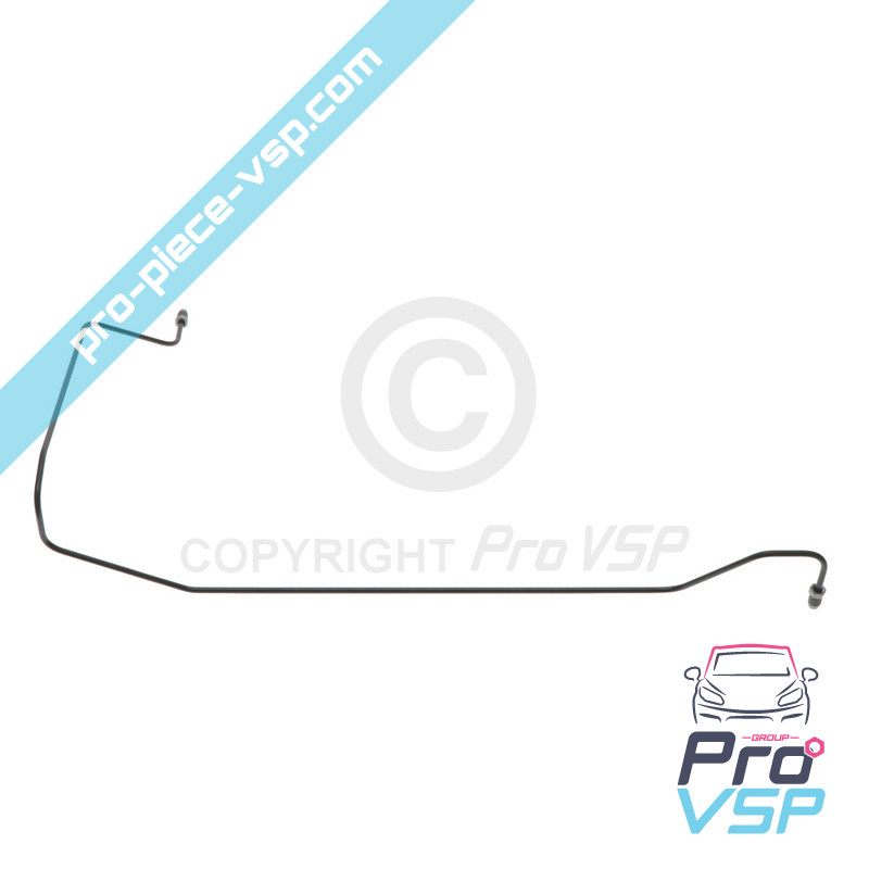 Central brake pipe