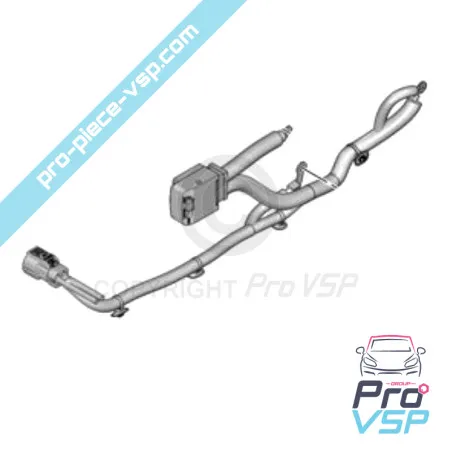Feixe de bateria de alta tensão para Citroën Ami / Segunda montagem