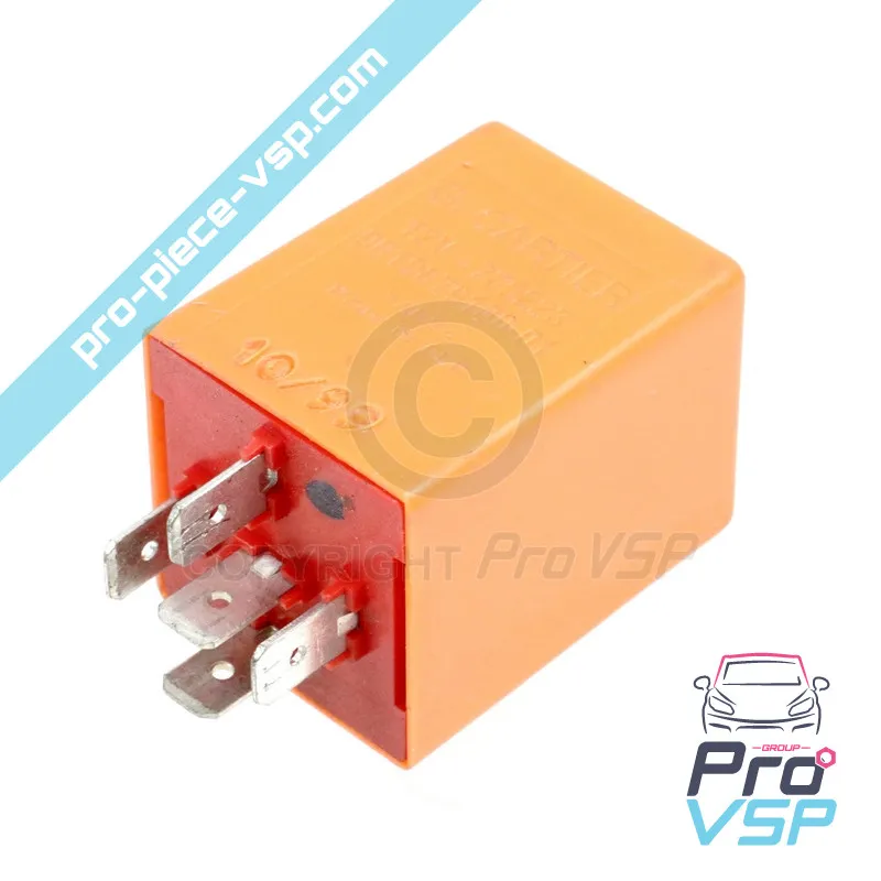Relè arancione a 5 pin