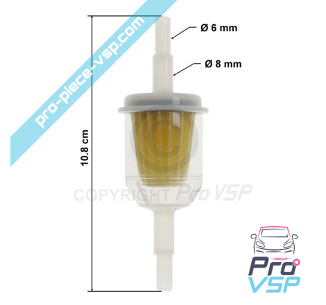 Gasoil prefilter