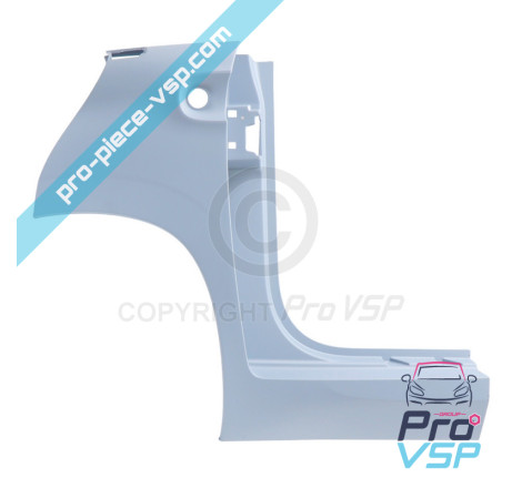 Straight rear wing