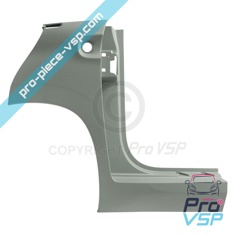 Straight rear wing