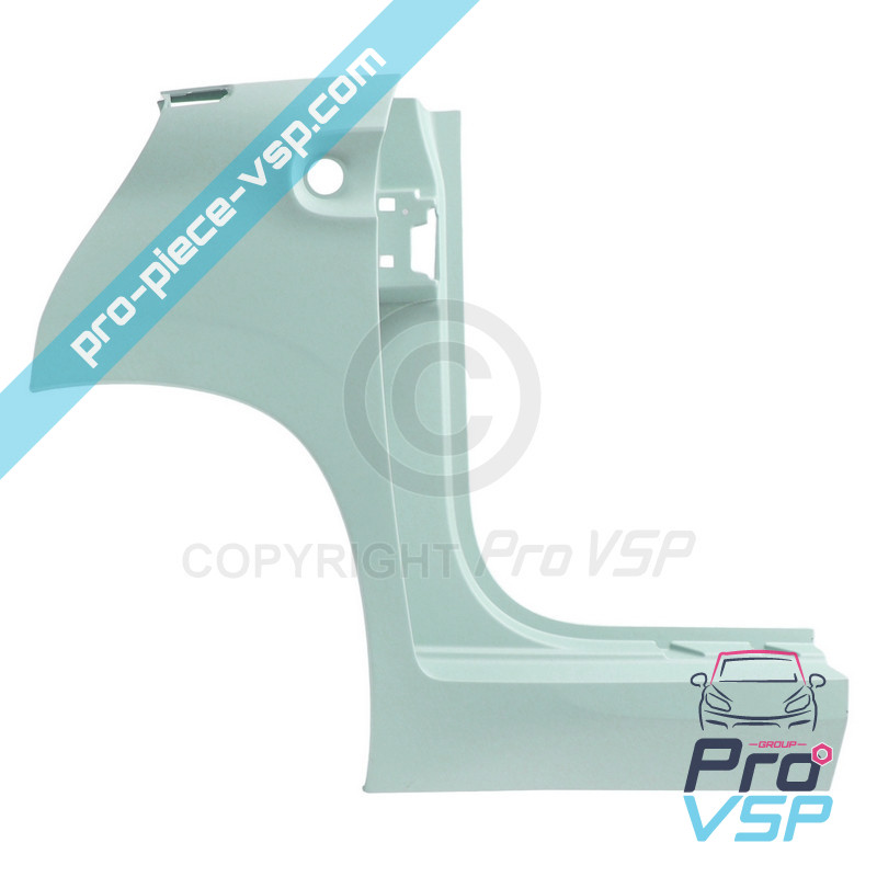 Straight rear wing