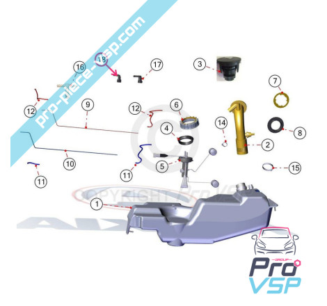 Conector rápido para medidor
