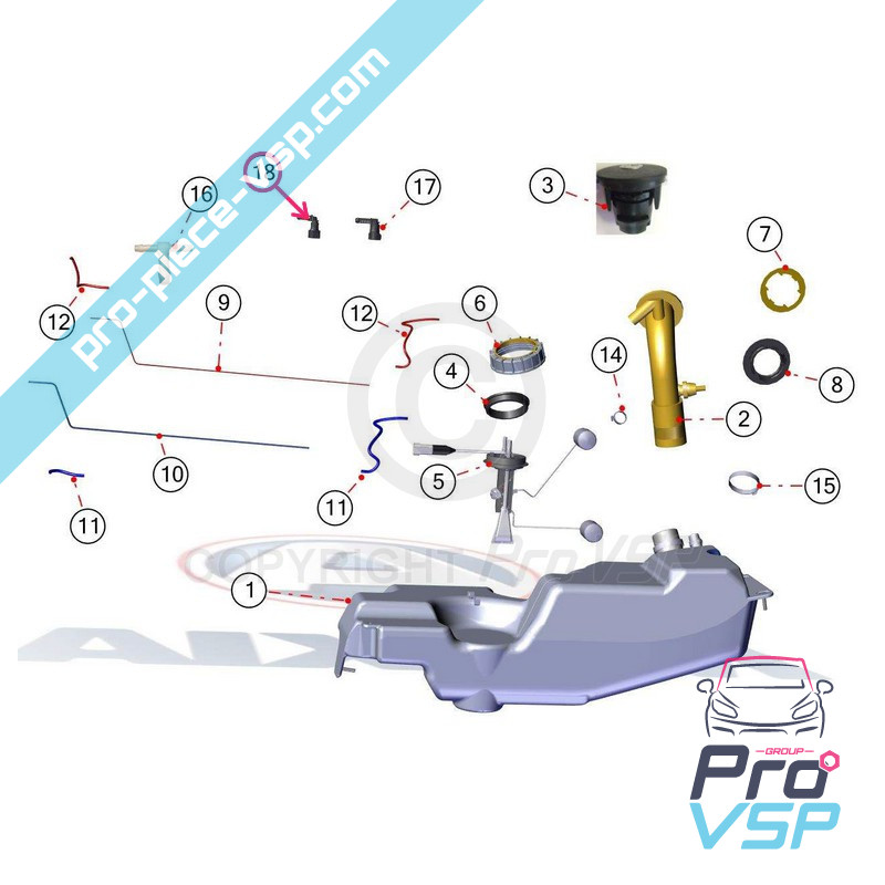 Conector rápido para medidor