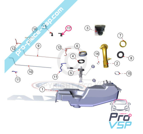 Conector rápido para medidor