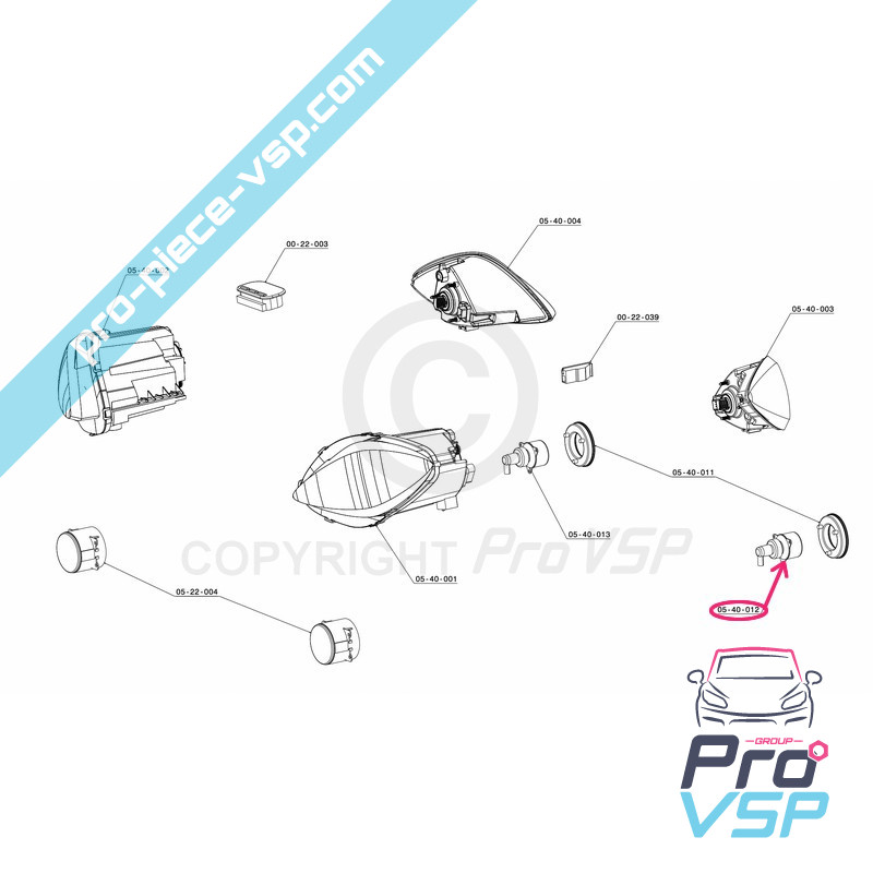 Rear fog lamp