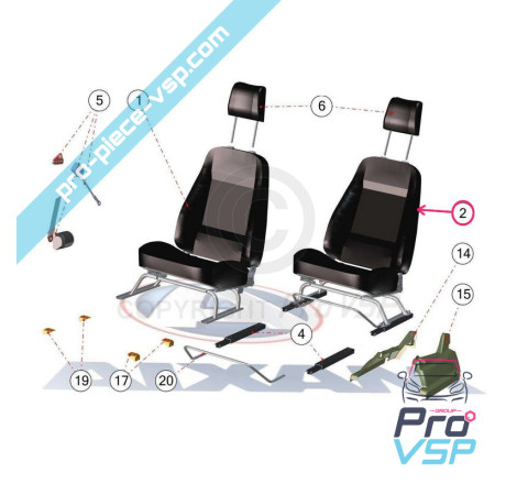 Asiento izquierdo