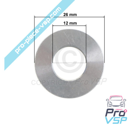 Gearbox attachment axle spacer