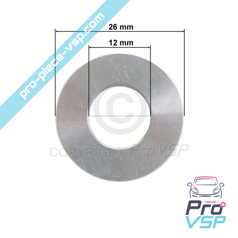Gearbox attachment axle spacer