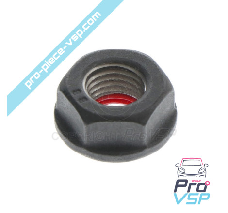 Flow adjustment screw nut