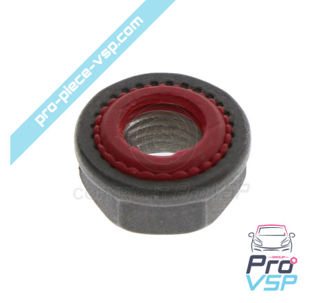 Flow adjustment screw nut