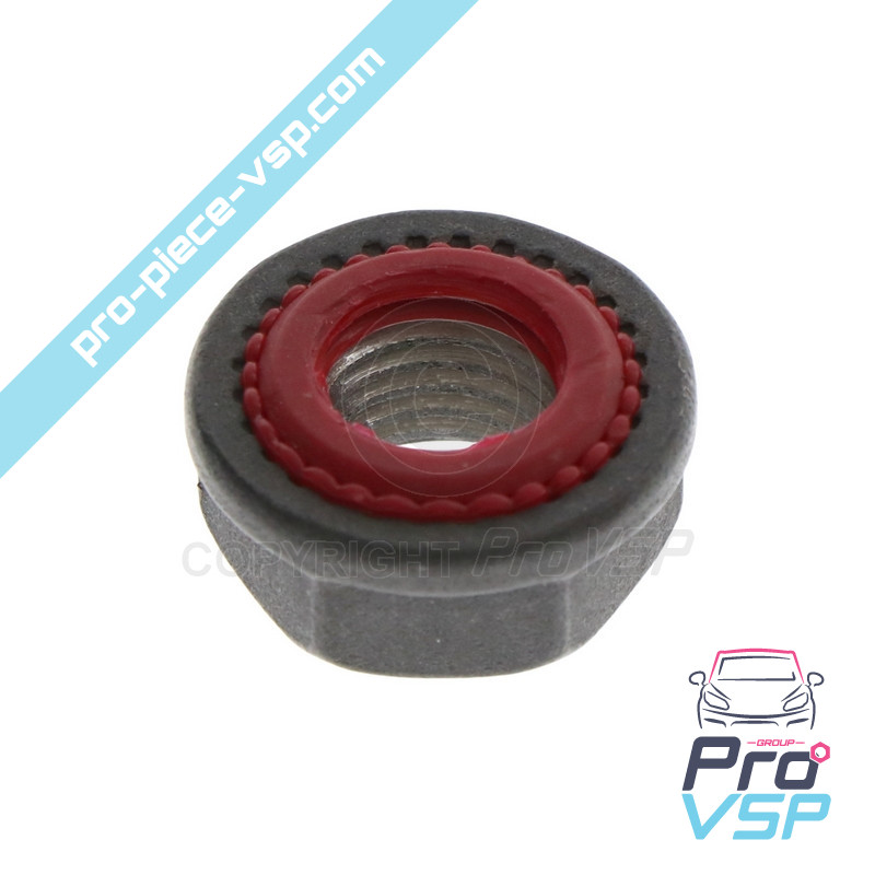 Flow adjustment screw nut