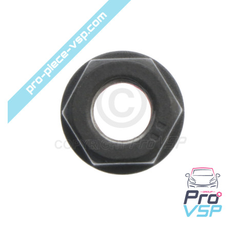 Flow adjustment screw nut