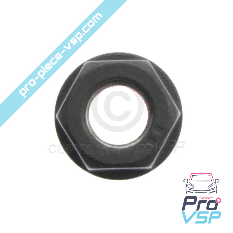 Flow adjustment screw nut