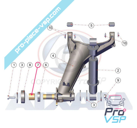 Drum spacer