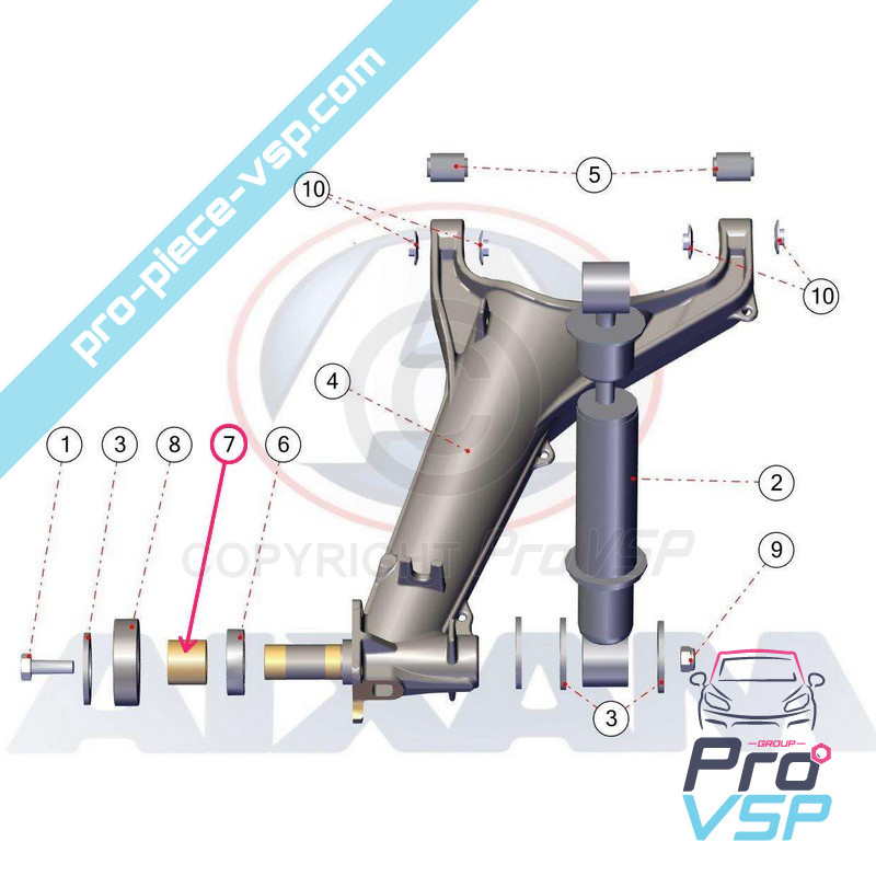 Drum spacer
