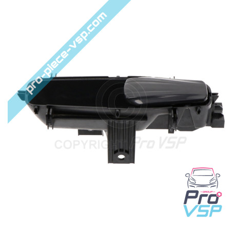 Black inner door handle