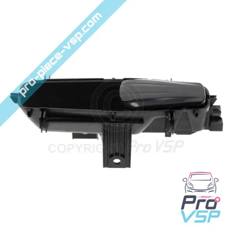 Black inner door handle