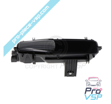 Black inner door handle
