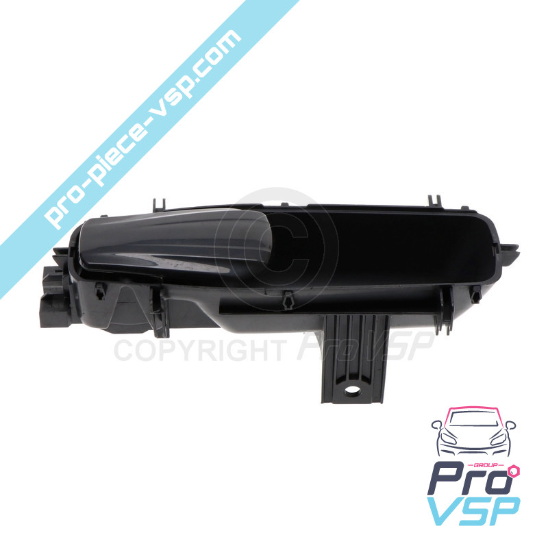 Black inner door handle