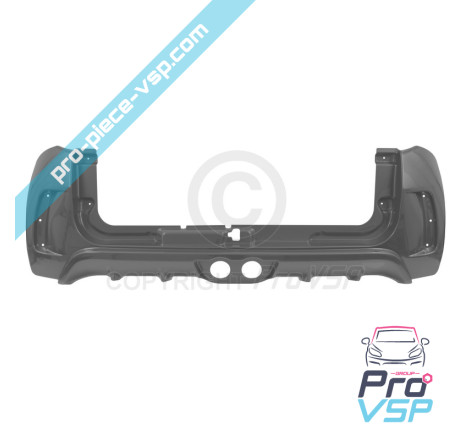 Shock trasero original (acero mate)