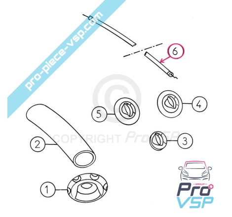 Heating control cable