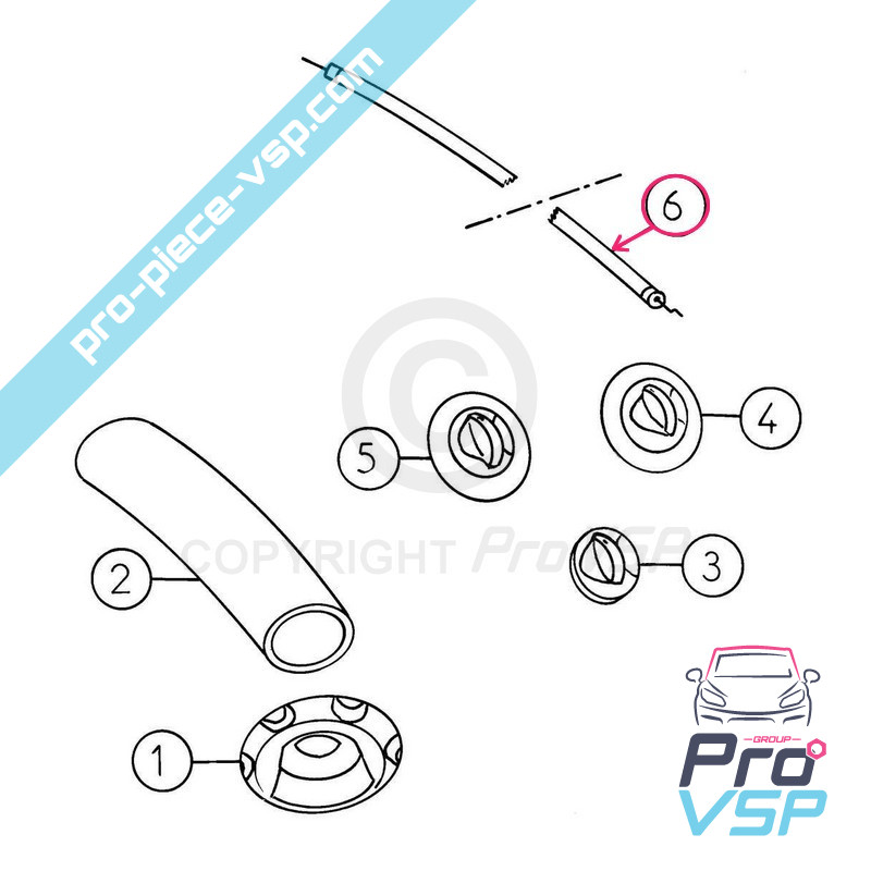 Heating control cable