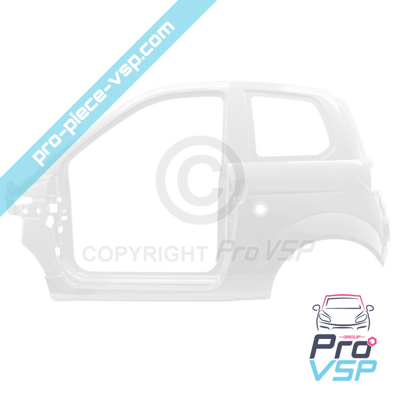Latéral gauche origine pour Microcar Mgo 3 , 4 , 6