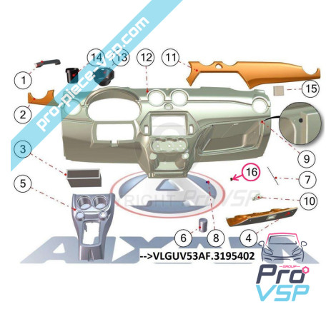 Glove box washer