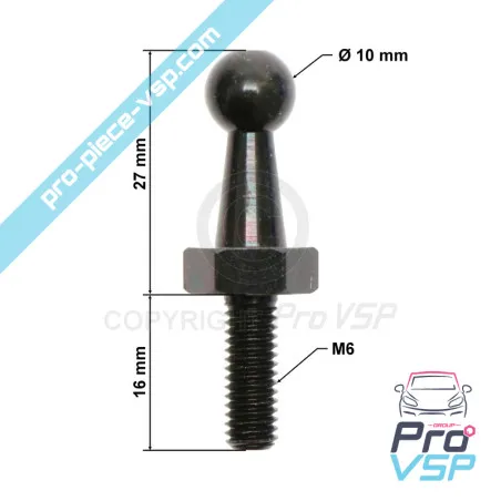 Fixing of liftgate verses for aixam until 2015