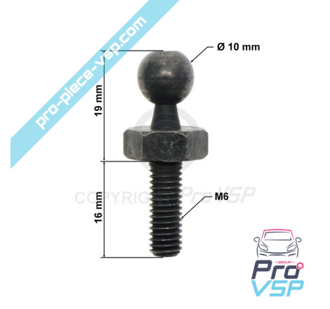 Fixação de versos levantados para Aixam 500.4 500.5 A721 A741 A751 City Crossline Roadline Scouty