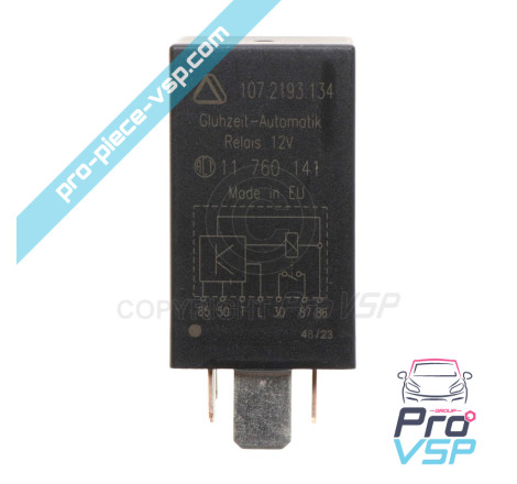 Preheating relay