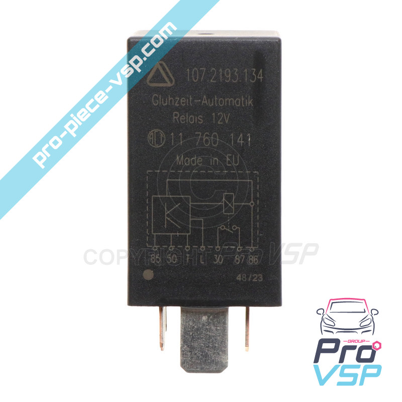 Preheating relay