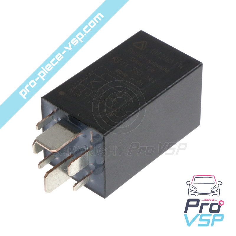 Preheating relay