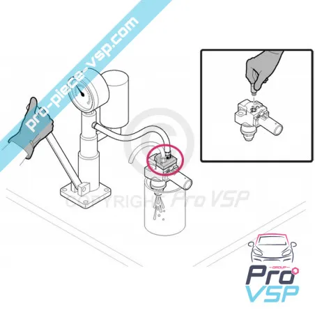 Advance control tool for injection and injector tage