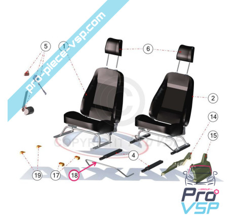 Tobogán del asiento